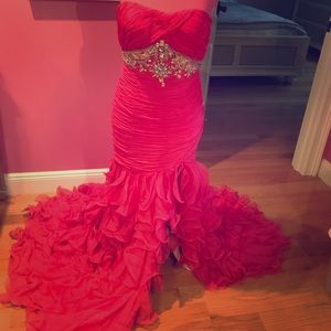 Tiffany designs prom dress
